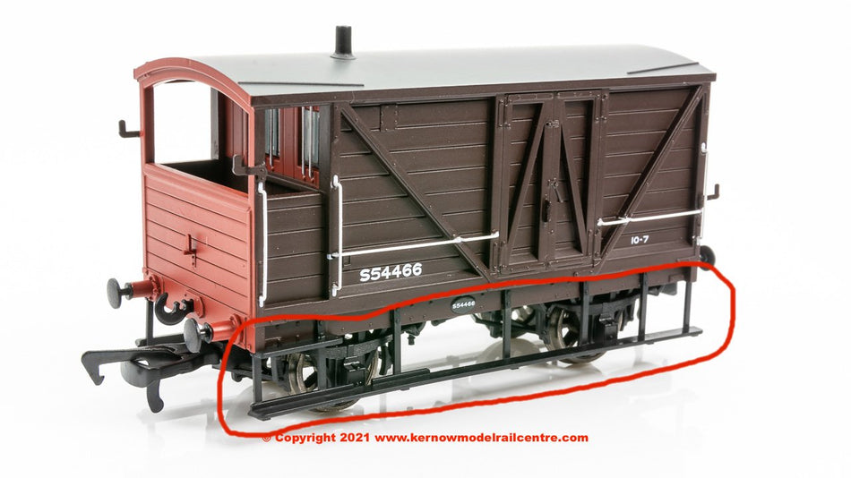 SB003-008 LSWR Step Board - Straight - Steps at left hand