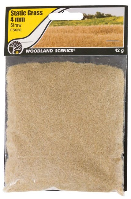 FS620 Woodland Scenics 4mm Static Grass Straw