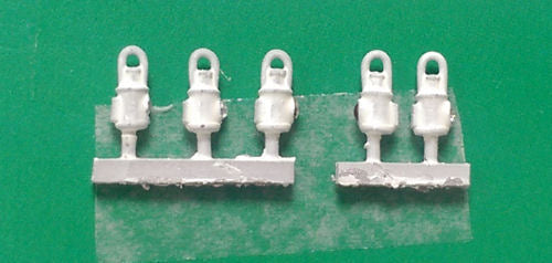 DA5 Springside LNER Head and Tail Lamps White Body (Pack of 5)