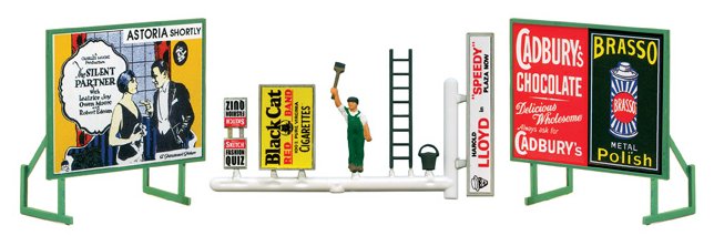 SS21 Wills Hoardings with Bill Poster kit