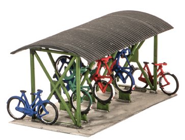 SS23 Wills Bicycle Shed with Bicycles kit