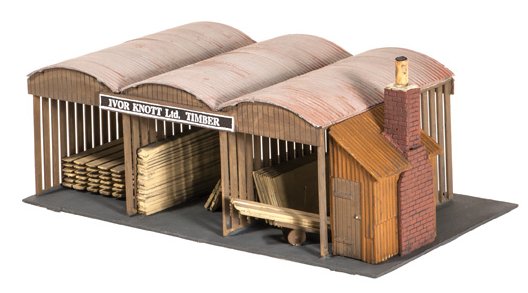 SS73 Wills Timber Yard Kit
