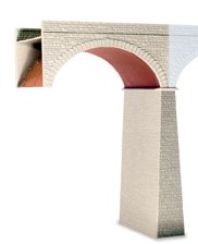 SS81 Wills Extra Arch and Pier for Viaduct kit