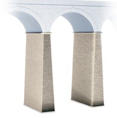 SS83 Wills Stone Piers kit to extend SS80 Wills Viaduct