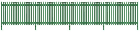 SSM317 Wills Modern Palisade Fencing