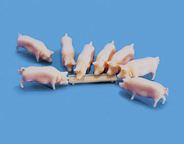 5108 Model scene Pigs and Trough
