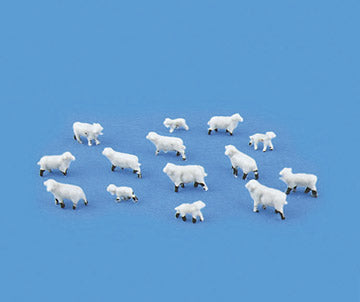 5177 Model Scene Sheep and Lambs