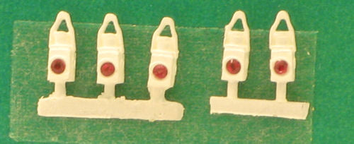 DA20BR Springside Tail Lamp White Body Red lens