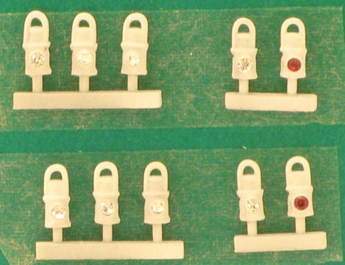 DA3-2 Springside SR Head and Tails Lamps White