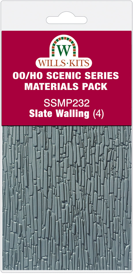 SSMP232 Wills Slate Walling Materials Pack