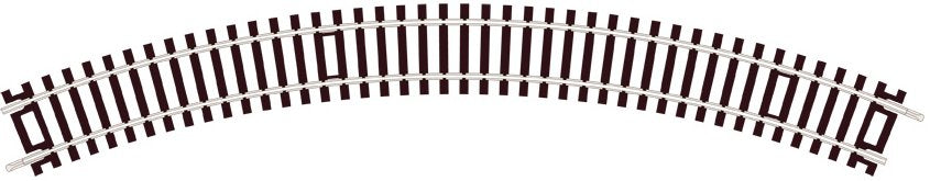 ST221 Peco Setrack Curved No 1 Radius Double Unit