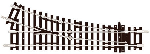 ST240 Peco Setrack Right Hand Turnout