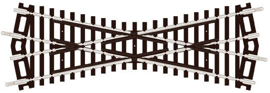 ST250 Peco Setrack Medium Crossing