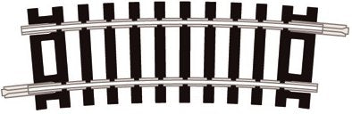 ST4 Peco Setrack No 1 Radius Half Curve