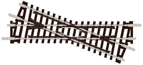 ST51 Peco Setrack Short Diamond Crossing Left Hand