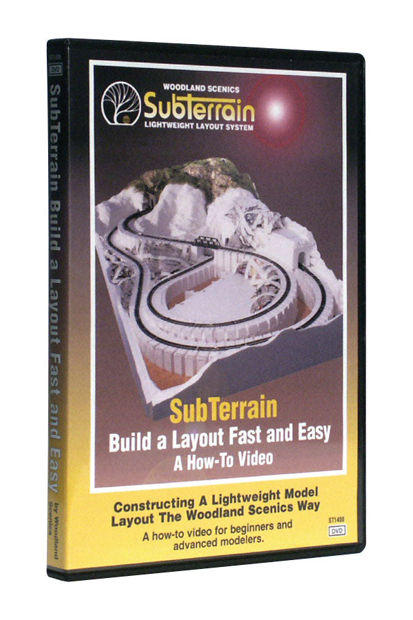 ST1400 Woodland Scenics SubTerrain Video
