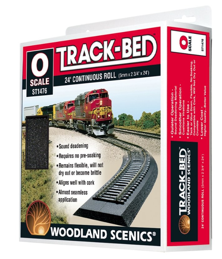 ST1476 Woodland Scenics Track Bed 24ft Roll