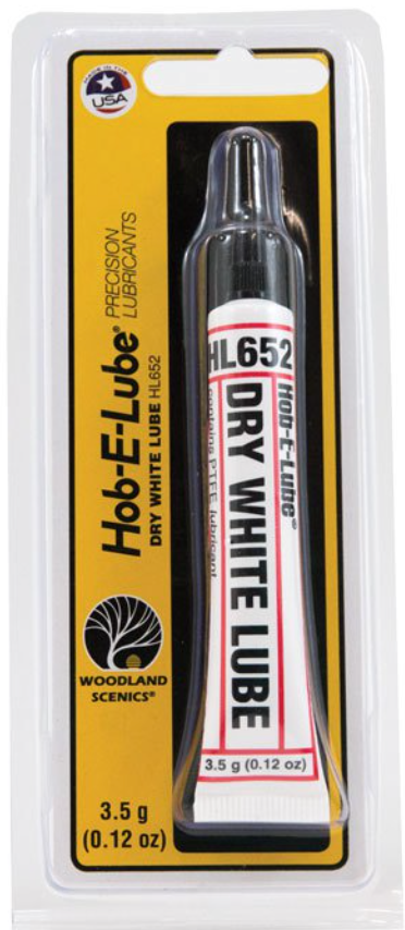 HL652 Woodland Scenics Dry White Lube Hob-E-Lube