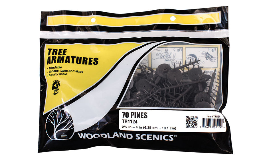 TR1124 Woodland Scenics Tree Armatures