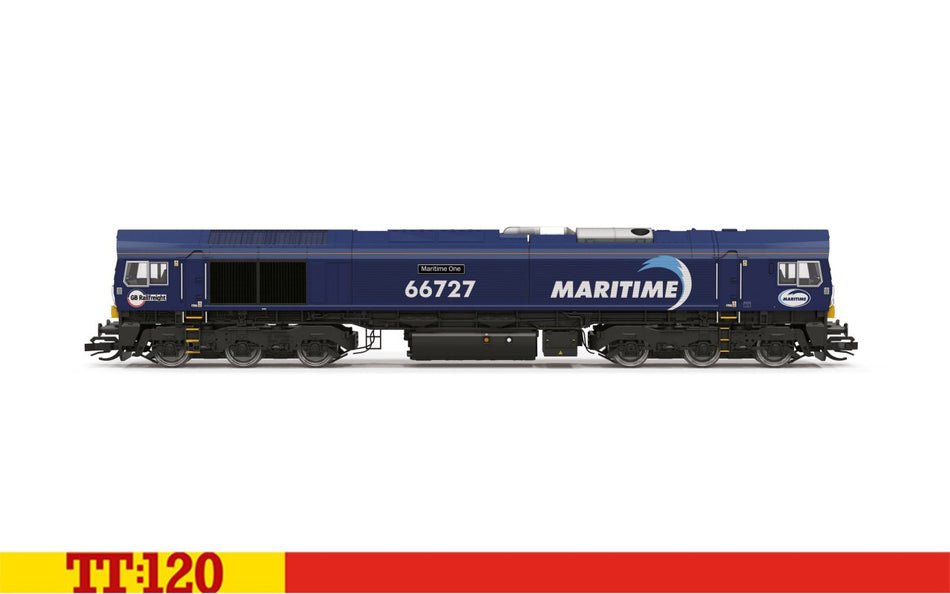 TT3051M Hornby Class 66 Diesel Loco 66 727 Maritime One GBRf