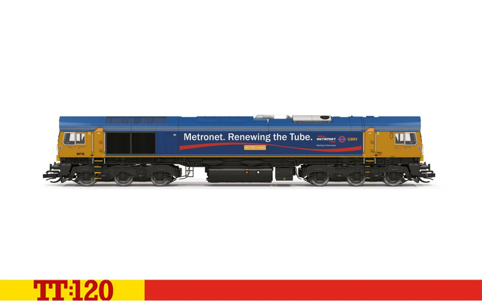 TT3053M Hornby Class 66 Diesel Loco 66 719 Metro-Land GBRf