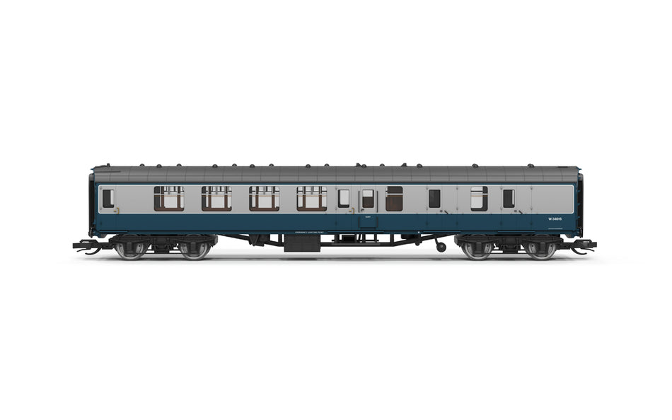 TT4077B Hornby BR Mk1 Brake Second Corridor W34916