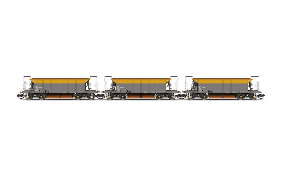 TT6066 Hornby Civil Engineers YGB Seacow Triple Pack