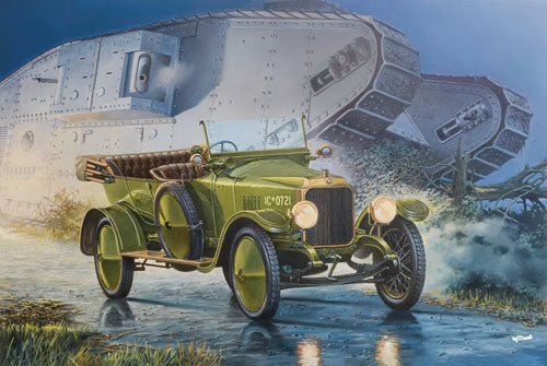 PKROD735 Roden Vauxhall D-type Staff Car