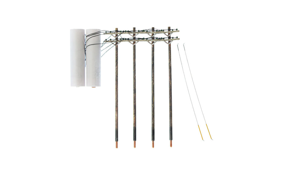 US2281 Woodland Scenics Utility System - Double Crossbar