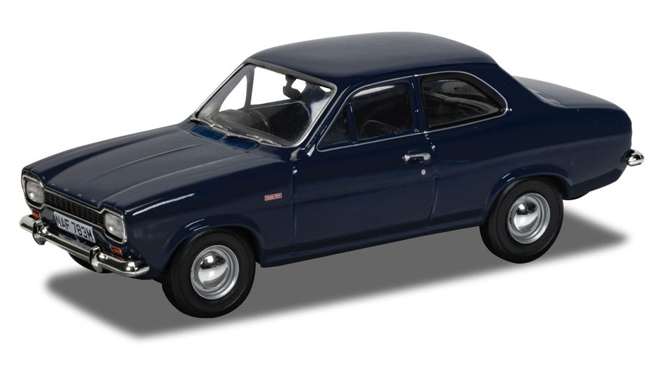 VA09534 Corgi Vanguards Ford Escort Mk1 1300 GT, Marine Blue