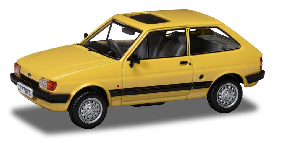 VA14404 Corgi Vanguards Ford Fiesta Mk2 1.1L - Citrine Yellow