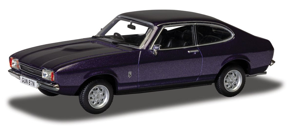 VA15407 Corgi Vanguards Ford Capri Mk2 1.6 GT, Purple Velvet