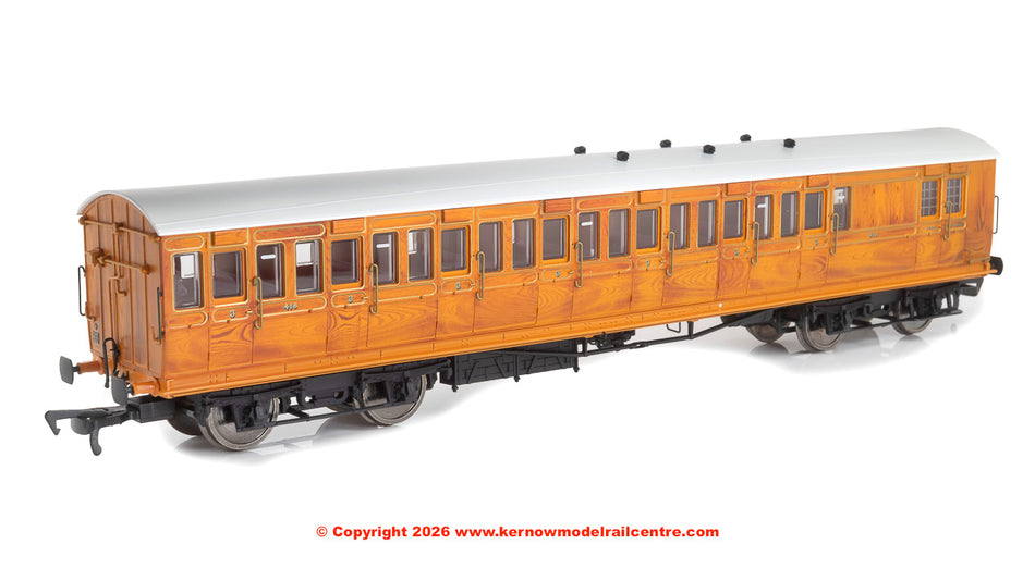 E86031 EFE Rail 54ft non-Corridor Brake Third Coach Lined Teak