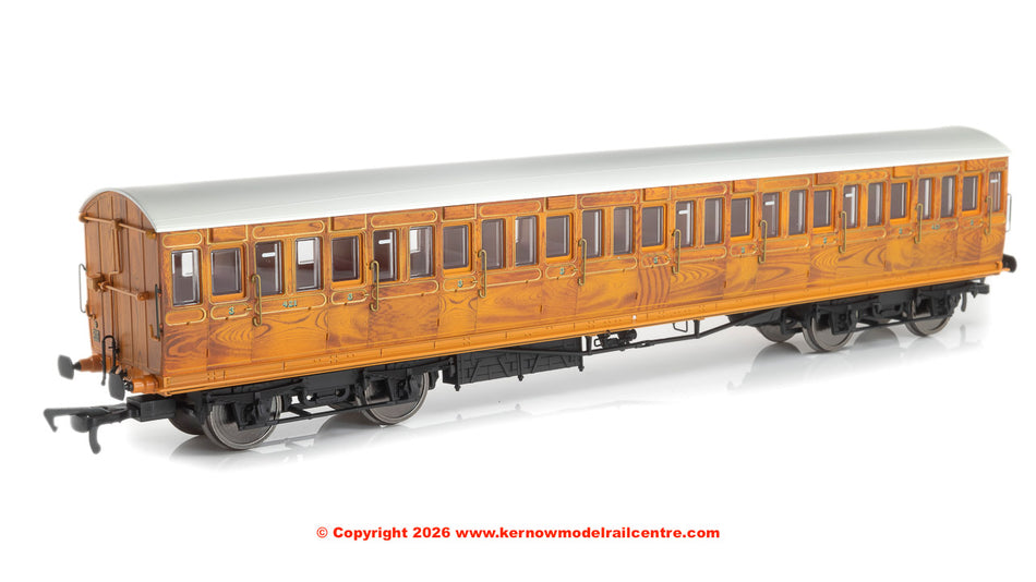 E86032 EFE Rail 54ft non-Corridor Third Coach Lined Teak