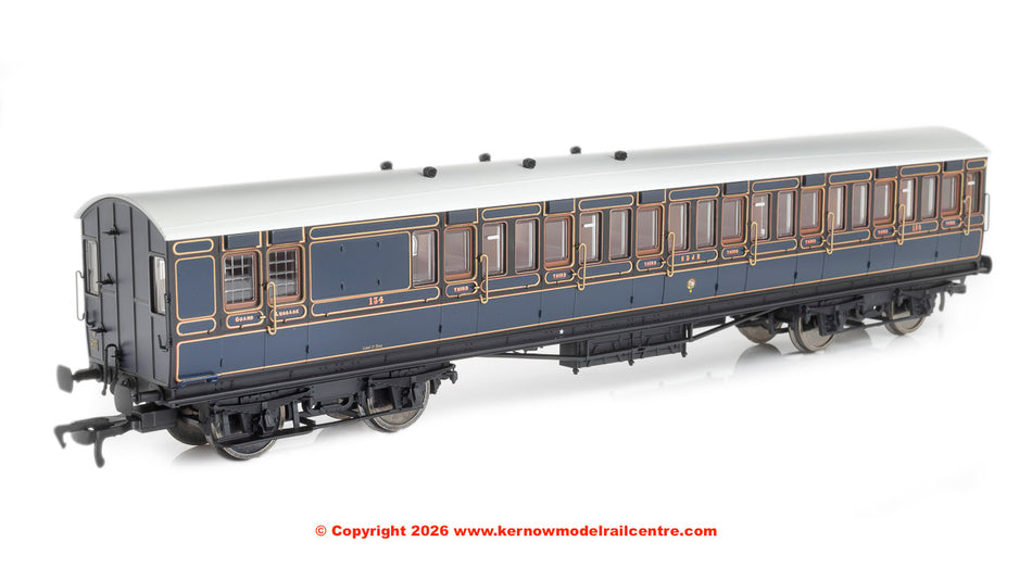 E86035 EFE Rail 54ft non-Corridor Brake Third Coach SDJR Lined Blue