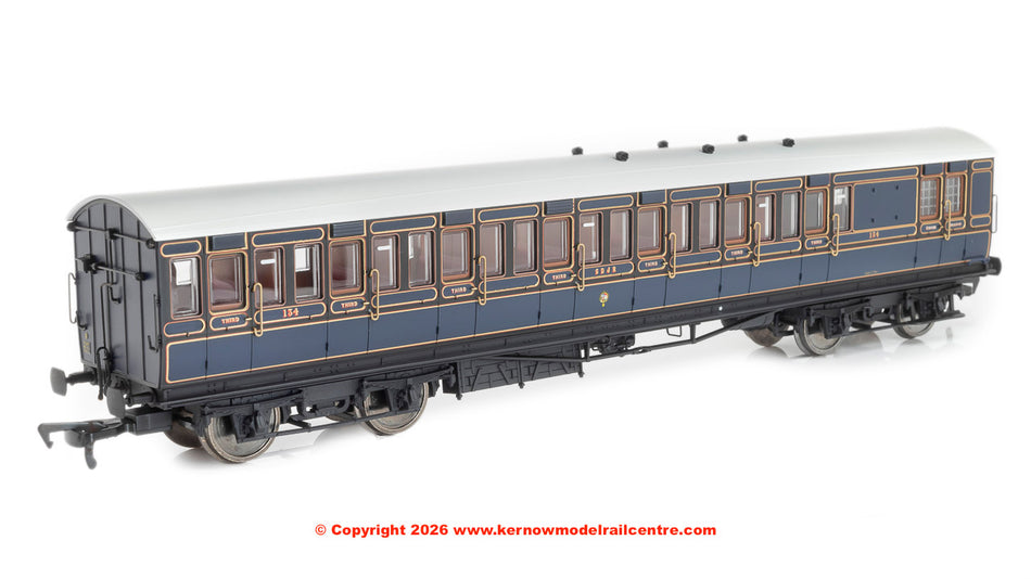 E86035 EFE Rail 54ft non-Corridor Brake Third Coach SDJR Lined Blue