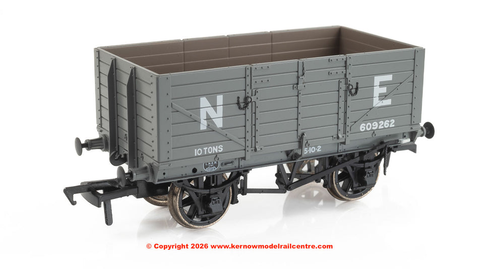 973003 Rapido GER Dia.48 7-plank - LNER (pre-36) No.609262