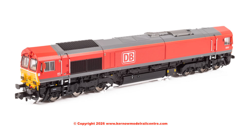 2D-066-001 Dapol Class 66 Diesel number 66 001 DB Red