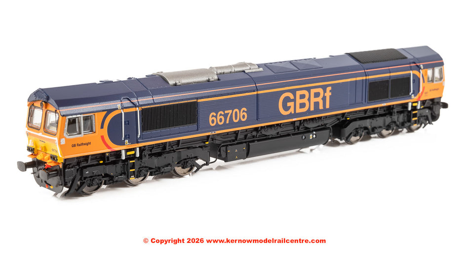 2D-066-005D Dapol Class 66 Diesel number 66 706 Nene Valley