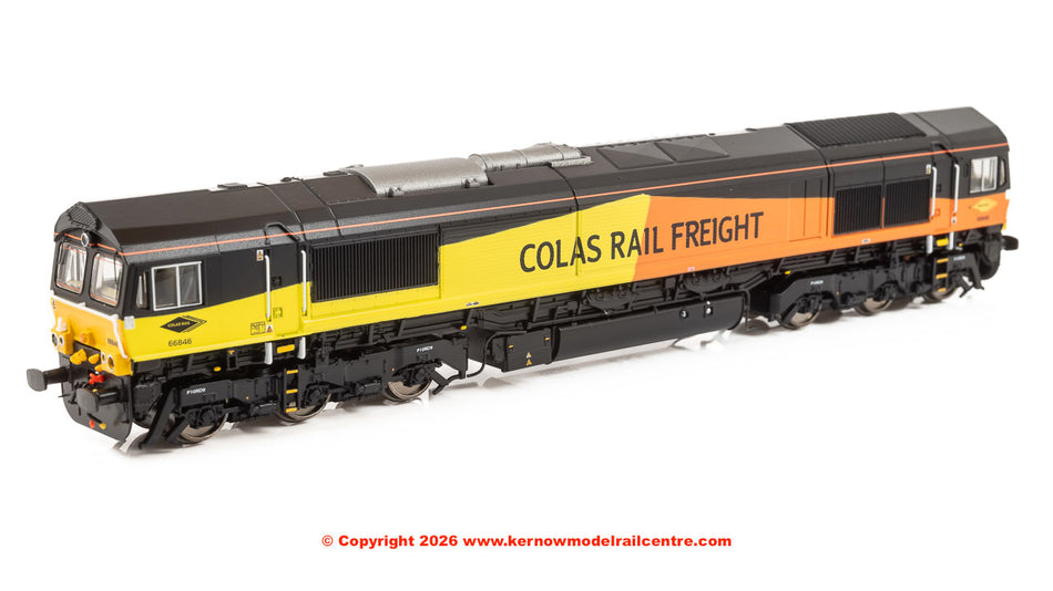 2D-066-009D Dapol Class 66 Diesel number 66 846 Colas