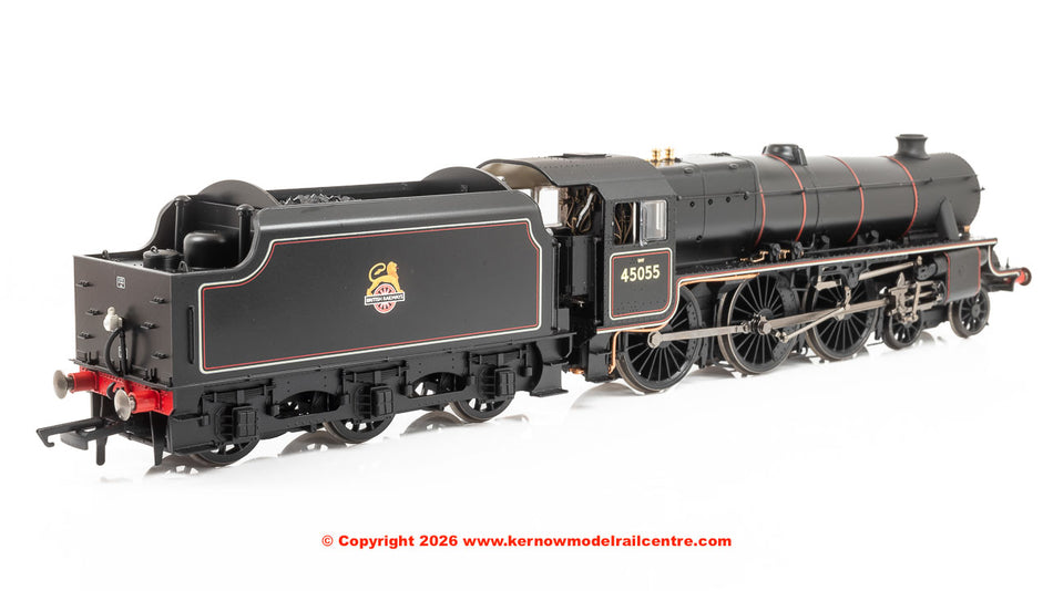 R30484 Hornby BR Stanier 5MT Black 5 45055