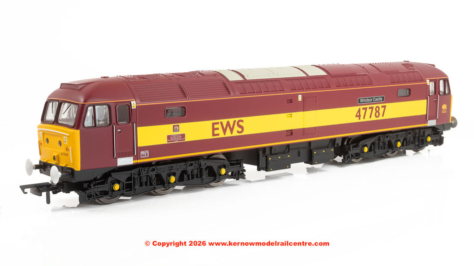 R30541TXS Hornby Railroad EWS Class 47 Windsor Castle 47787 - So
