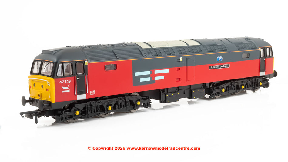 R30543 Hornby Railroad RES Class 47 RES Atlantic College 47749