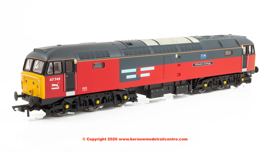 R30543 Hornby Railroad RES Class 47 RES Atlantic College 47749