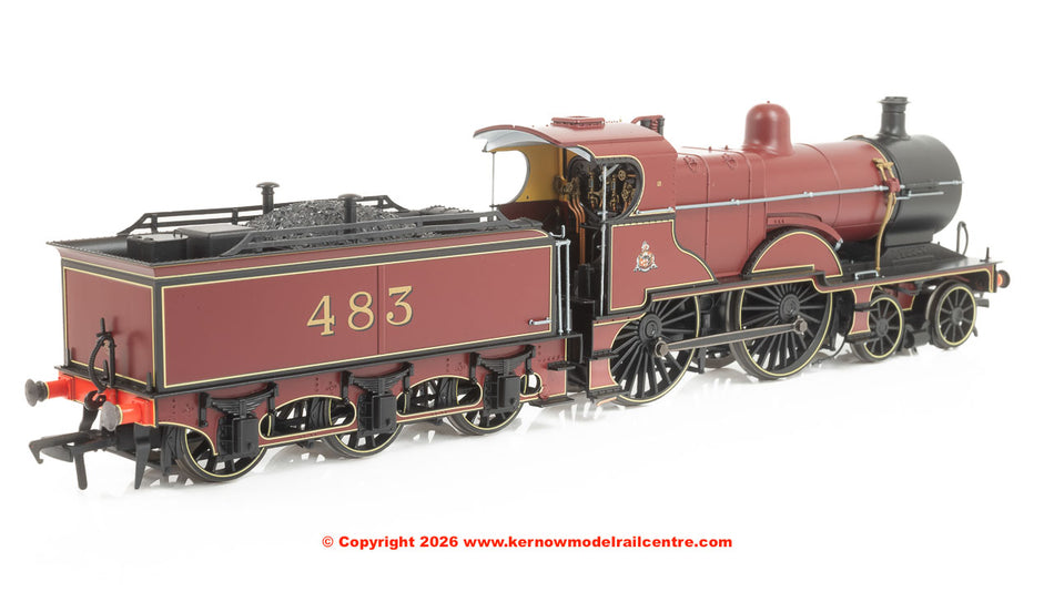 974502 Rapido MR 483 No.483 Midland Railway Crimson