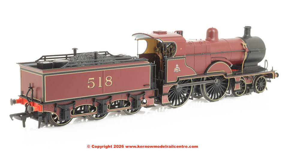 974503 Rapido MR 483 No.518 Midland Railway Crimson