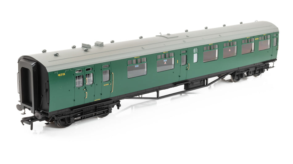 34-760 Bachmann SR Bulleid Brake Composite Corridor Coach BR Malachite