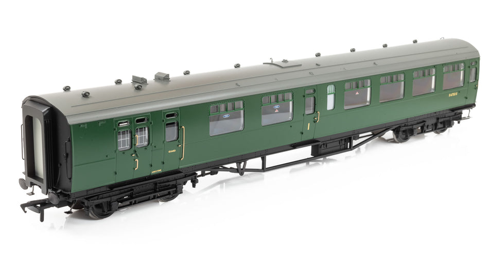 34-761 Bachmann SR Bulleid Brake Composite Corridor Coach BR Green