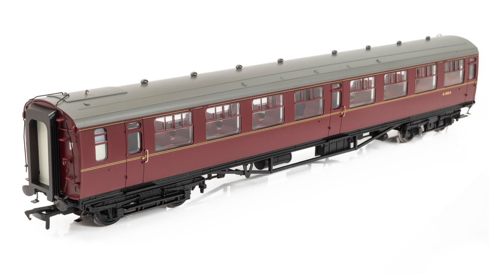 34-827A Bachmann SR Bulleid Second Open Coach 15in Vents BR Maroon