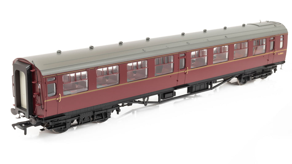 34-827A Bachmann SR Bulleid Second Open Coach 15in Vents BR Maroon